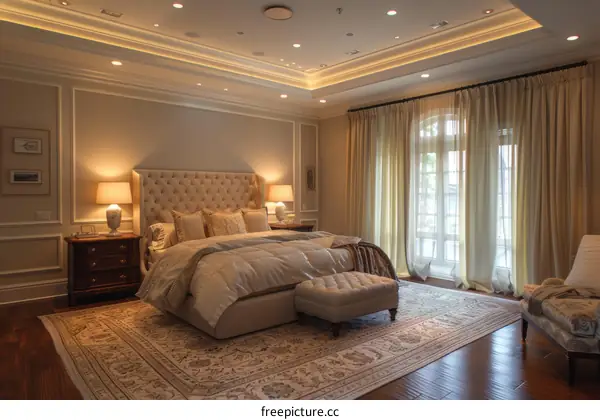 Elegant Master Bedroom Interior Design