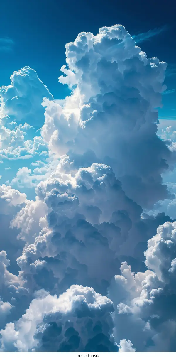 Celestial Canvas: A Majestic Tapestry of Clouds