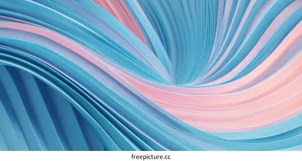 Abstract Colorful Flowing Lines Background Design