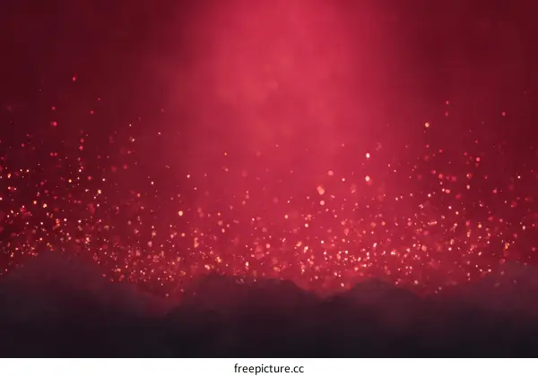 Abstract Red Sparkling Background Design