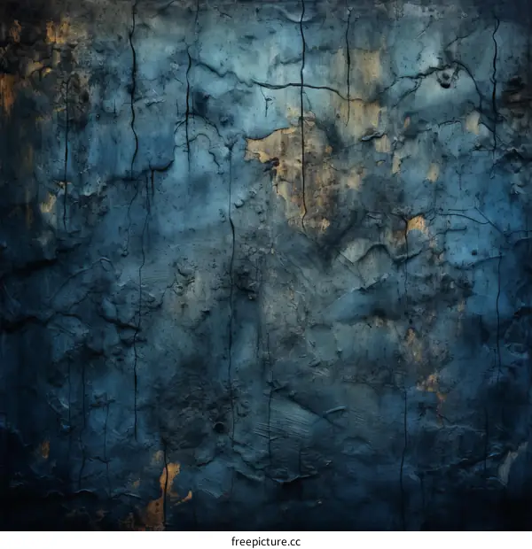 Blue grunge texture background