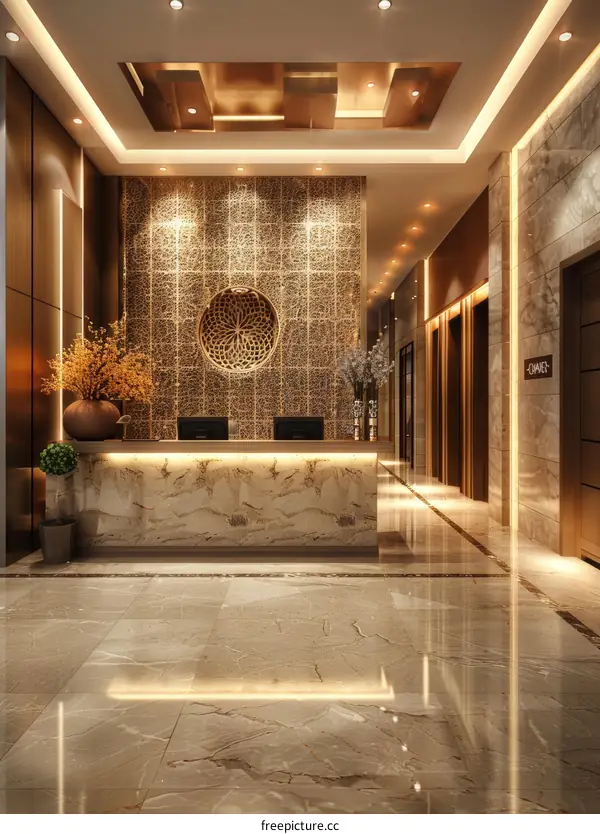 Luxury Hotel Lobby Interior Design