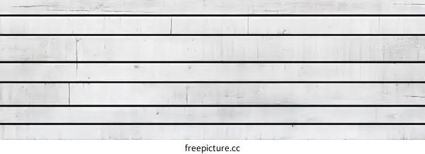 White Wooden Plank Texture Background