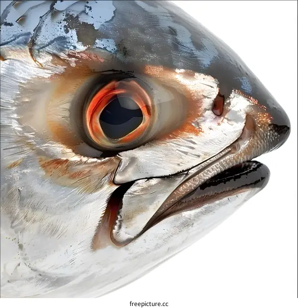 Close-up Fish Head