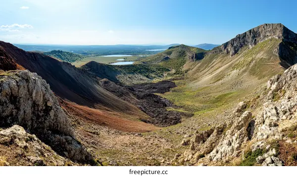 Volcanic Landscape Scenic Viewpoint