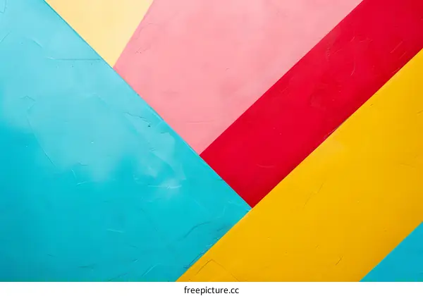 Abstract Colorful Geometric Shapes Background
