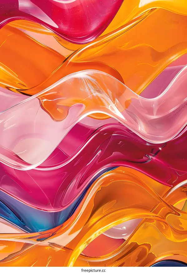 Abstract Wavy Background