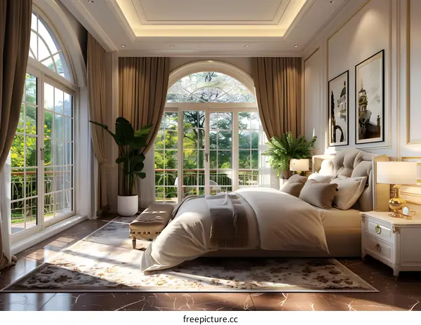 European style bedroom interior design