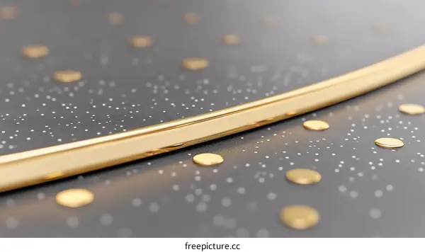 Abstract Gold and Gray Geometric Design