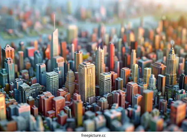 3D Cityscape