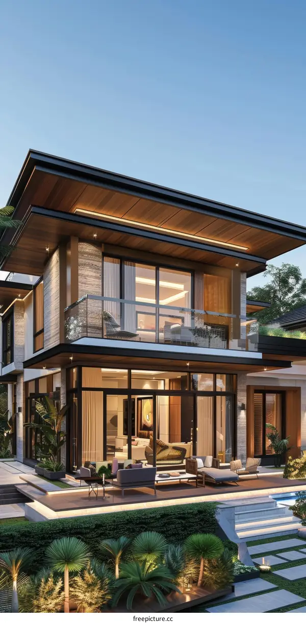 Modern Villa Design: A Tranquil Haven of Luxury and Comfort