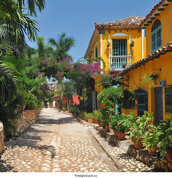 Charming Colonial Street