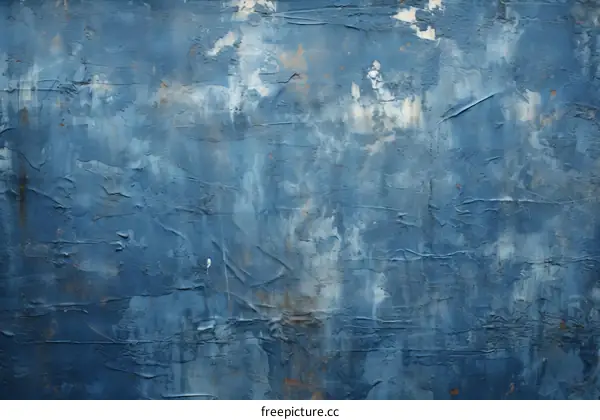Blue Abstract Painting