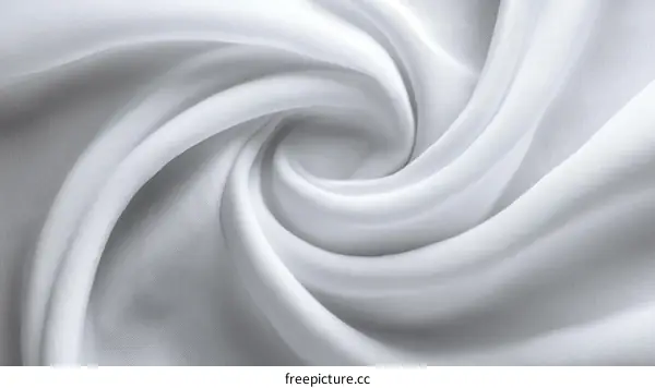 Elegant White Fabric Texture Close-up