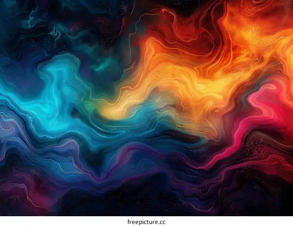 Mesmerizing Marble: A Canvas of Colors