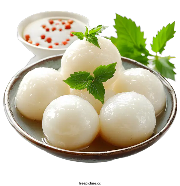 [Transparent Background PNG]Glutinous rice balls