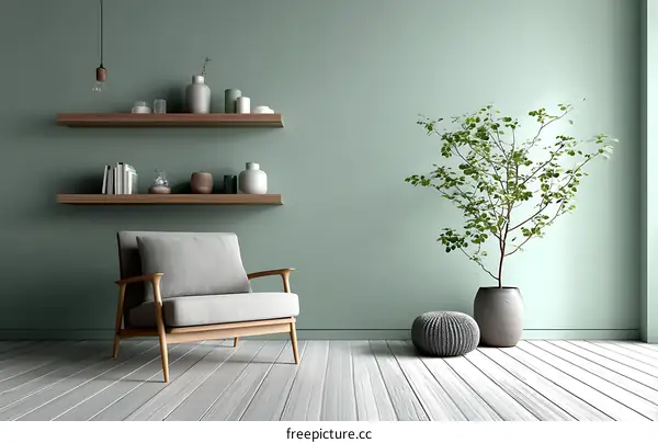 Modern Minimalist Living Room Interior Design