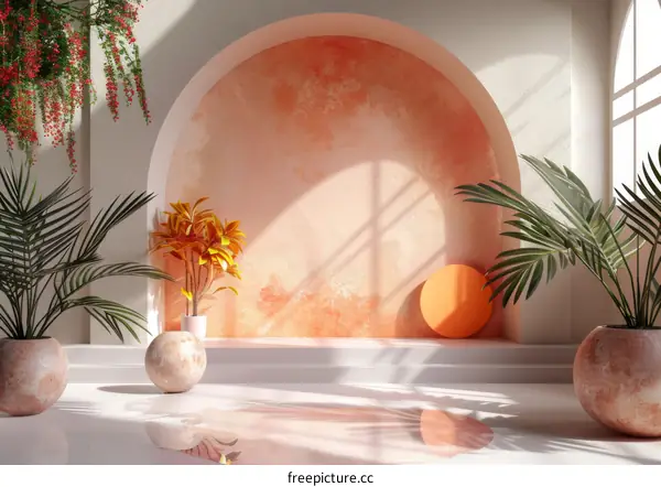 Geometric Shapes and Plants