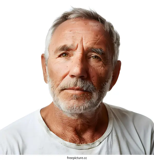 Portrait of an old man