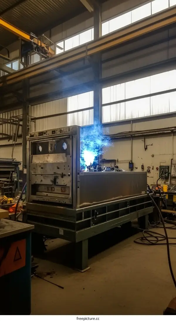 Welding Industrial Metal Machine Fabrication