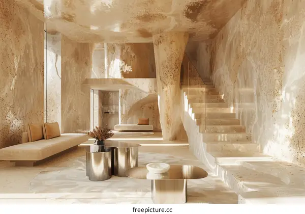 Artistic and Aesthetic Design of a Luxurious Limestone Villa