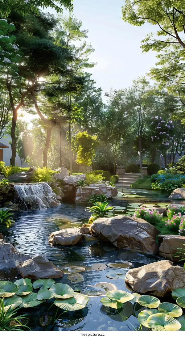 Gardens and Parks Landscape Design Effect Picture