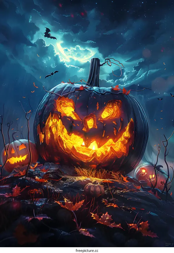 Halloween Pumpkin Lantern