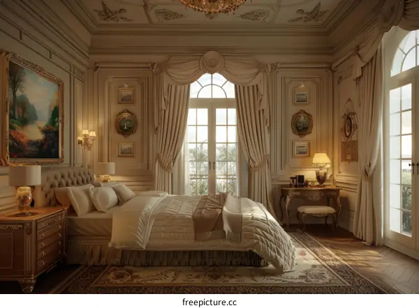 Luxury Classic Bedroom Interior Design