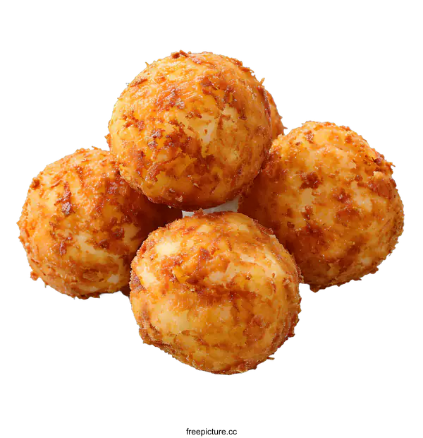 [Transparent Background PNG]Four potato balls