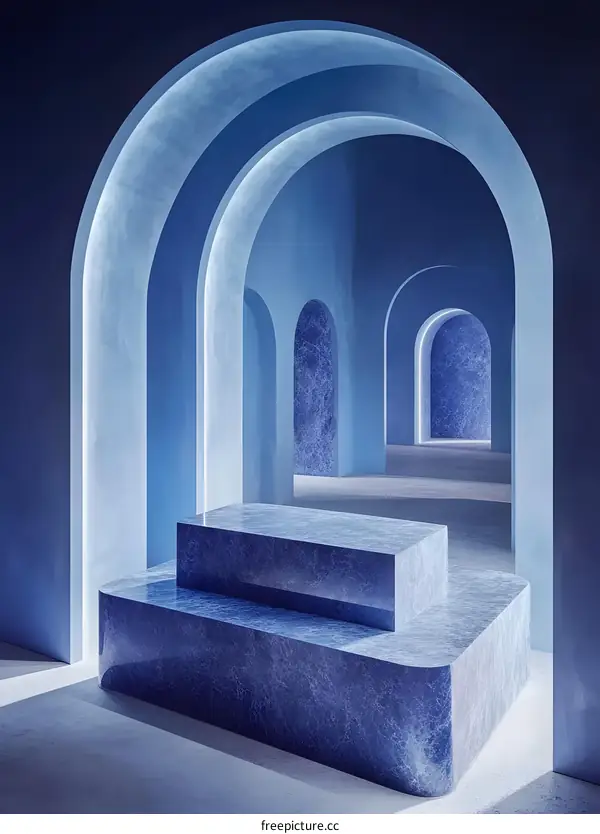 Blue Marble Archway Interior Design