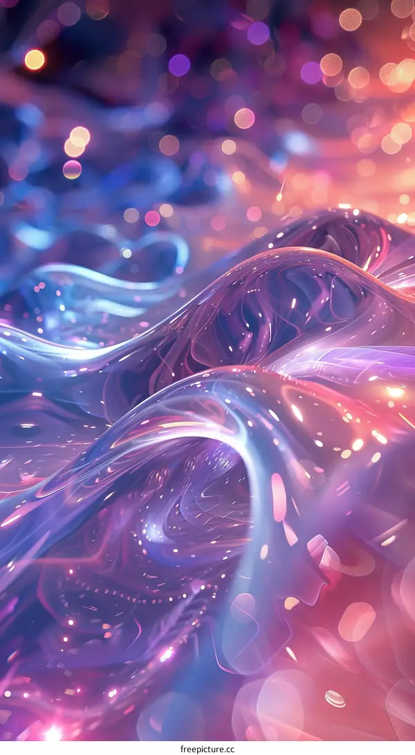 Colorful abstract fluid background