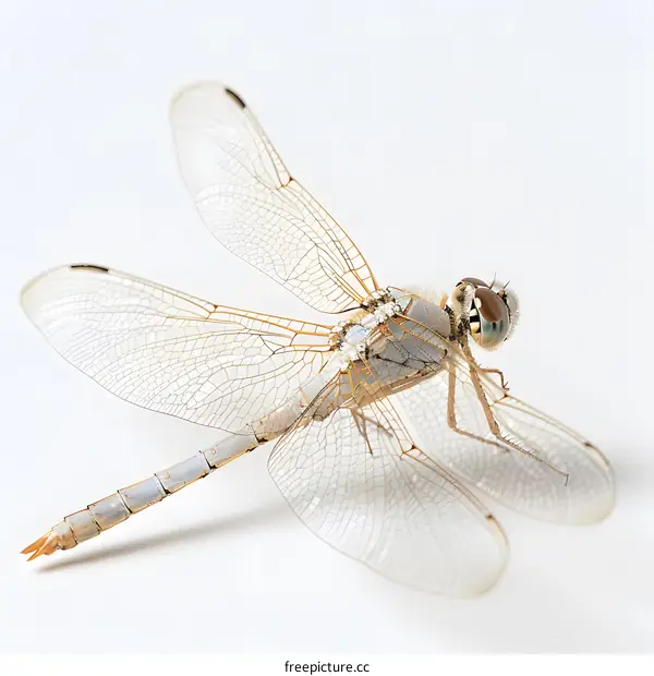 A close-up photo of a dragonfly