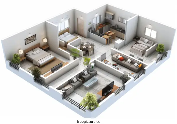 Apartment Floor Plan Design