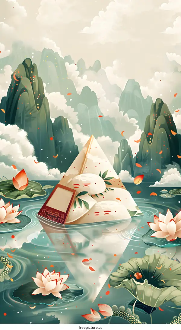 Dragon Boat Festival illustration