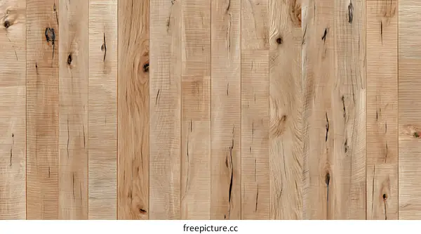 Natural Oak Wood Plank Texture Background