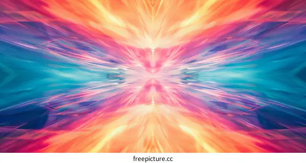 Eye-Catching Symmetrical Abstract Design