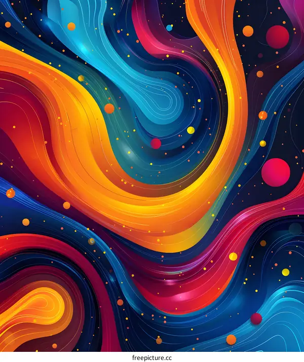 Colorful geometric pattern