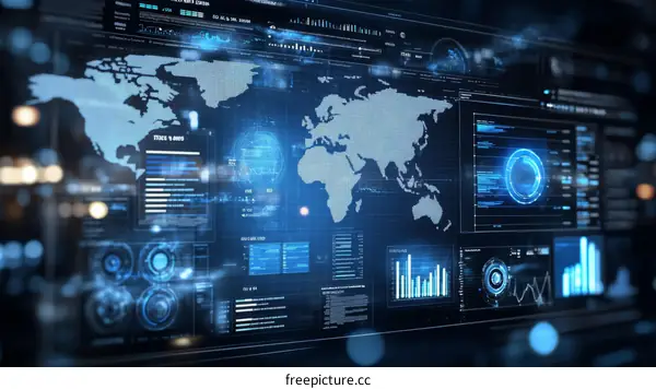 Global Interactive Data Visualization Interface