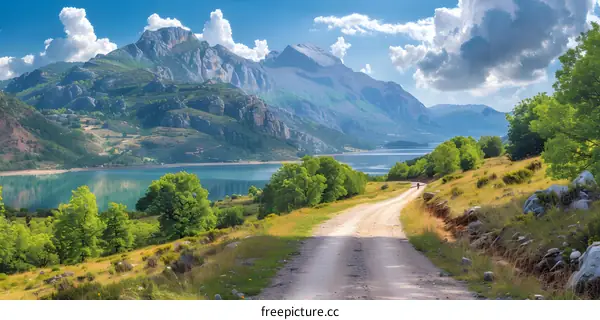 Mountain Lake Road Hiking