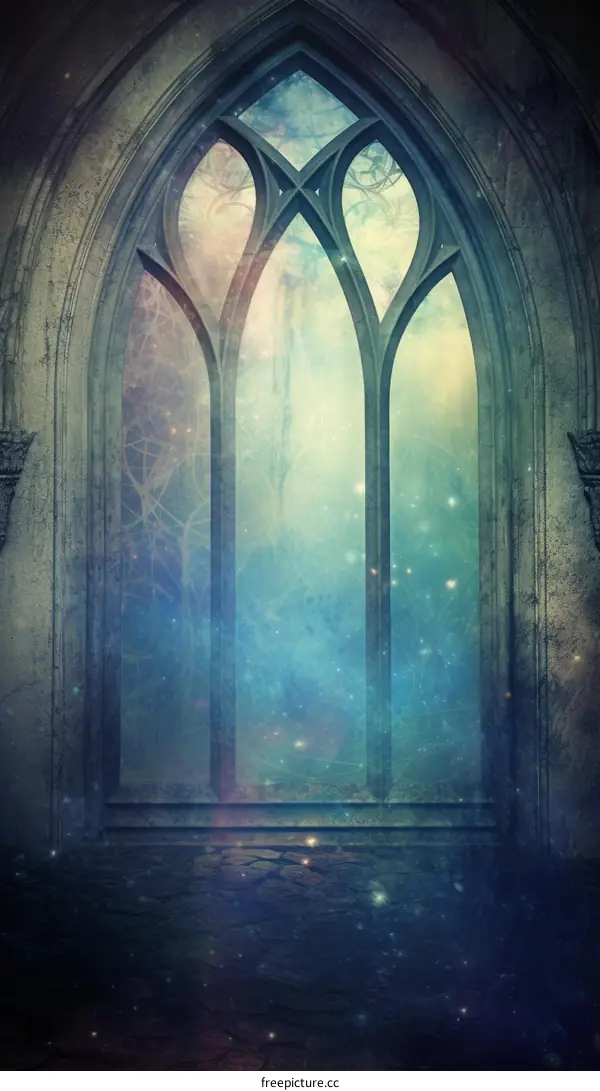 Mystical Elven Portal to Another Realm