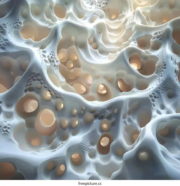 Organic Structure of a Porous Material