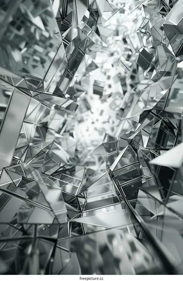 Abstract Geometric Glass Structures