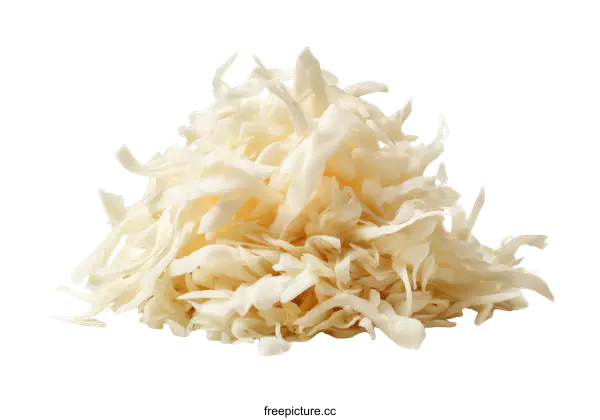 [Transparent Background PNG]Sliced Cabbage Food Image for Healthy Eating