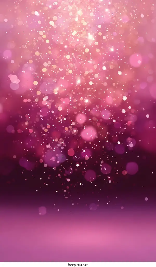 Abstract Pink Glittering Background Design