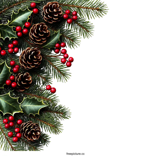 [Transparent Background PNG]Christmas Decoration Arrangement on White Background