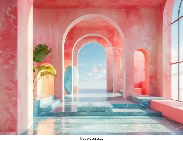 Arched Arcade Interior Architecture