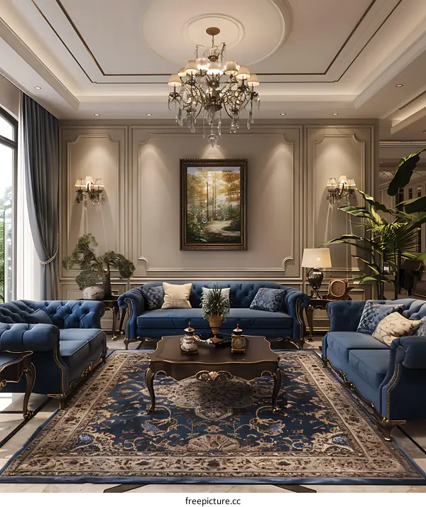 European style living room