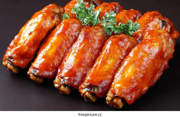 Deliciously Glazed Chicken Wings