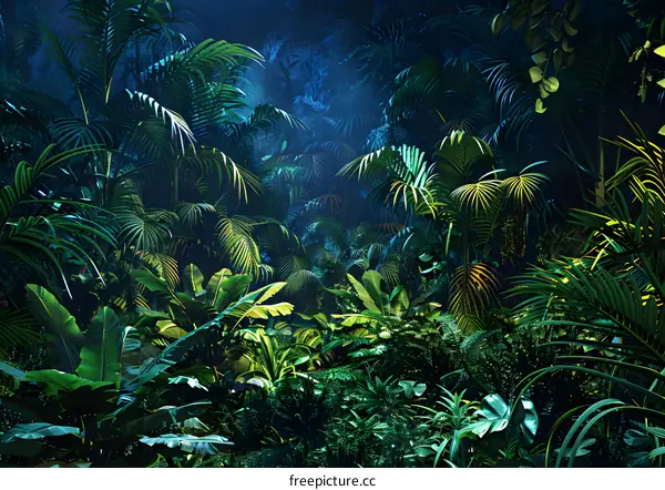 Tropical Rainforest Night