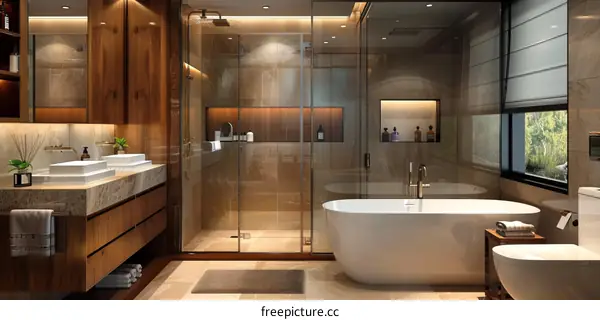 Modern Luxury Bathroom Design